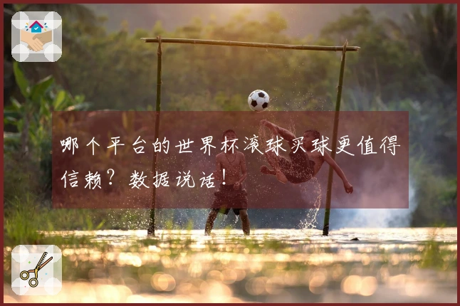 哪个平台的世界杯滚球买球更值得信赖？数据说话！