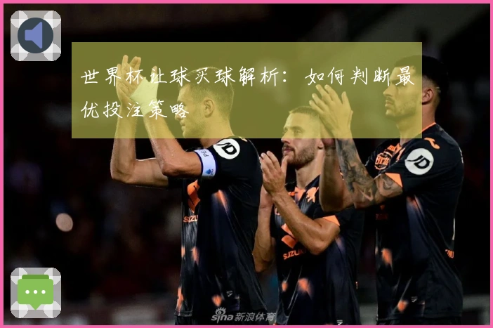 世界杯让球买球解析：如何判断最优投注策略