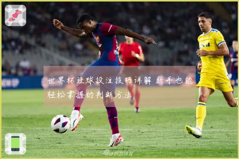 世界杯让球投注技巧详解 新手也能轻松掌握的判断方法