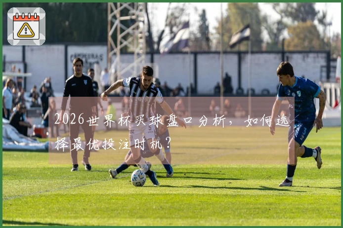 2026世界杯买球盘口分析，如何选择最优投注时机？